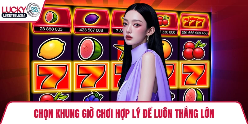 Chọn khung giờ chơi hợp lý để luôn thắng lớn