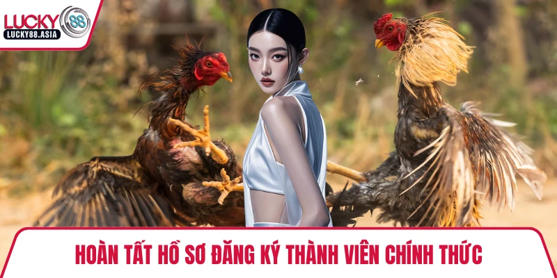 Hoàn tất hồ sơ đăng ký thành viên chính thức