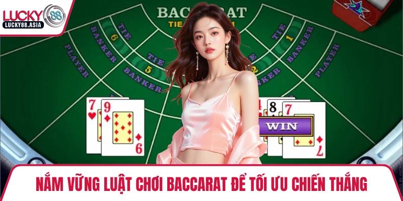 Nắm vững luật chơi baccarat để tối ưu chiến thắng