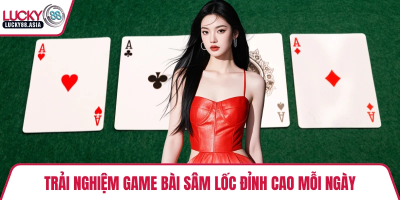 Trải nghiệm game bài sâm lốc đỉnh cao mỗi ngày